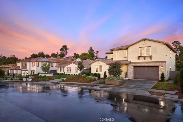 1640 Amanda Gln, Escondido, CA 92025 - view of front of property featuring stucco siding, concrete driveway, and an attached garage