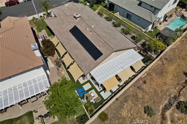 28518 High Ridge Dr, Saugus, CA 91390 - drone / aerial view