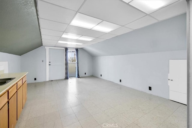 1638 Hales Dr Unit 29, Palms, CA 92277 - bonus room featuring lofted ceiling and light floors