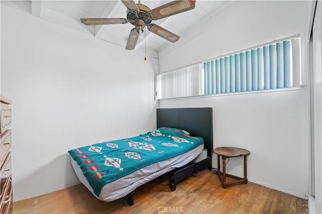 16140 Bycroft St, Hacienda Heights, CA 91745 - bedroom with wood finished floors and a ceiling fan