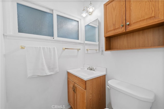 16140 Bycroft St, Hacienda Heights, CA 91745 - half bathroom featuring vanity and toilet