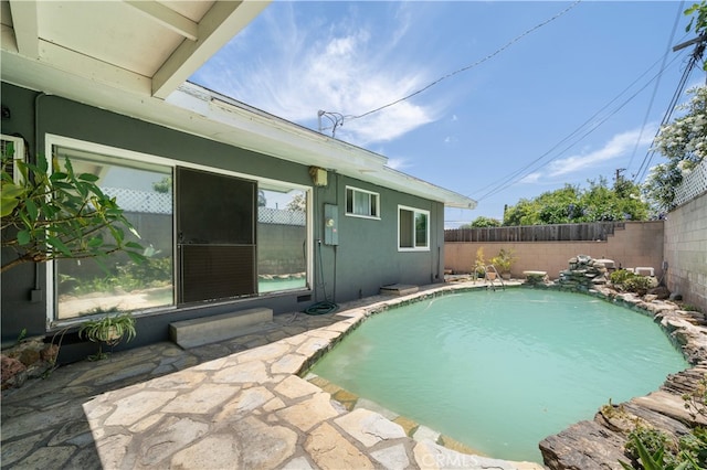 16140 Bycroft St, Hacienda Heights, CA 91745 - view of pool with a fenced backyard
