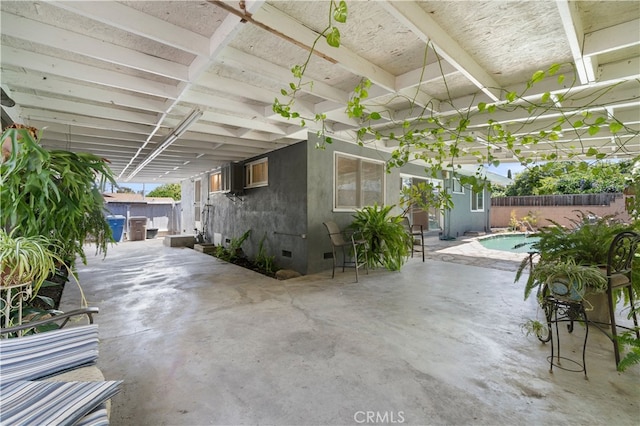 16140 Bycroft St, Hacienda Heights, CA 91745 - fenced backyard featuring a patio area