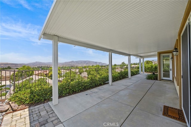 9116 Pinyon Point Ct, Corona, CA 92883 - view of patio / terrace featuring a mountain view