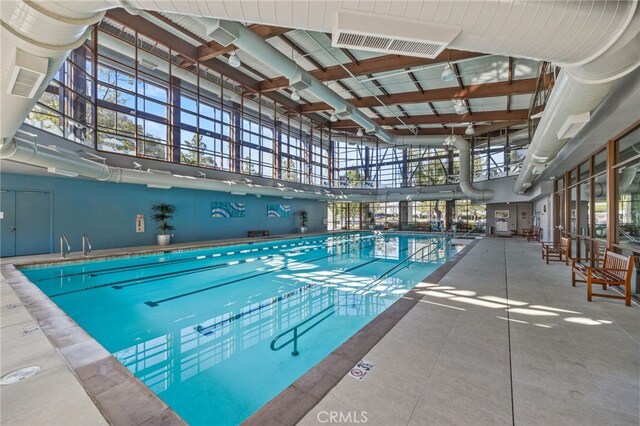 9116 Pinyon Point Ct, Corona, CA 92883 - view of indoor pool