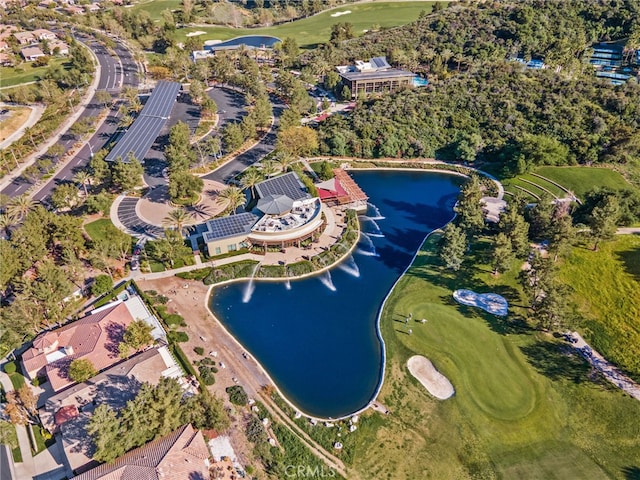 9116 Pinyon Point Ct, Corona, CA 92883 - aerial overview of property's location featuring a large body of water and a golf club
