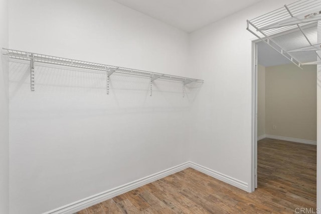 1811 E Grand Ave Unit 162, Escondido, CA 92027 - walk in closet with wood finished floors