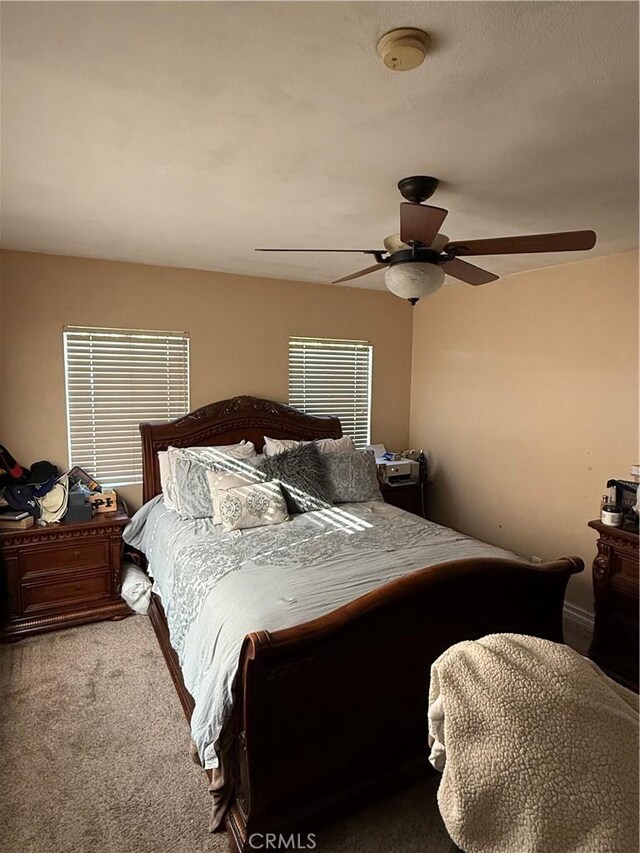 6045 Lincoln Ave, South Gate, CA 90280 - bedroom featuring carpet flooring and ceiling fan