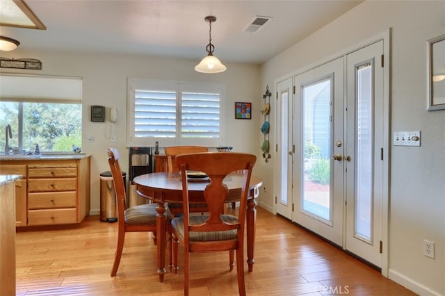 47003 Lookout Mountain Dr, Coarsegold, CA 93614 - dining area featuring light wood-type flooring