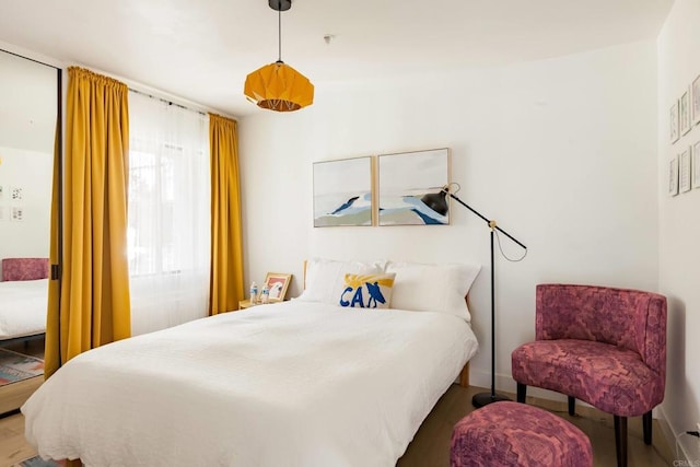 5645 Friars Rd Unit 370, San Diego, CA 92110 - bedroom featuring wood finished floors