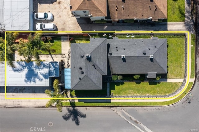 15702 Halldale Ave, Gardena, CA 90247 - aerial view of property's location featuring property boundaries highlighted