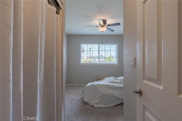 2247 Stratford Way, La Verne, CA 91750 - bedroom with carpet floors and ceiling fan