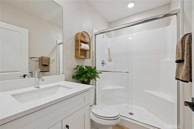 15218 Janine Dr Unit 2, Whittier, CA 90605 - bathroom with a stall shower and vanity