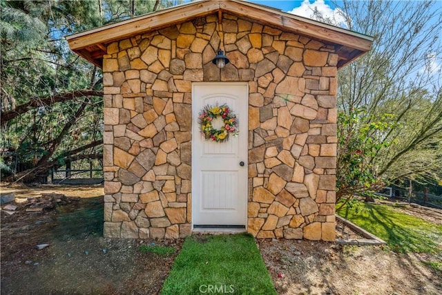 30451 San Pasqual Rd, Temecula, CA 92591 - property entrance with stone siding