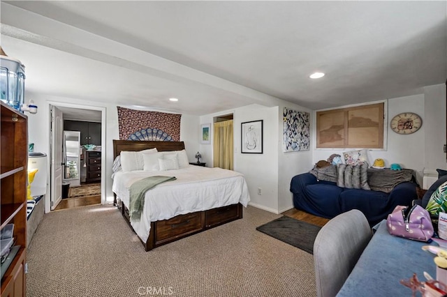 30451 San Pasqual Rd, Temecula, CA 92591 - bedroom featuring recessed lighting and carpet floors