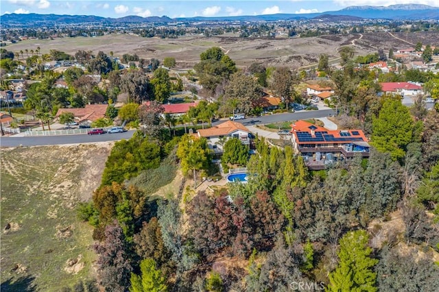 30451 San Pasqual Rd, Temecula, CA 92591 - aerial view of property's location featuring mountains and nearby suburban area
