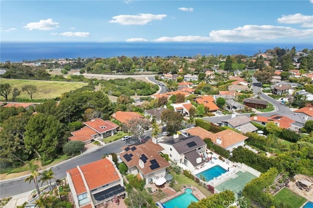 1917 Via Estudillo, Palos Verdes Estates, CA 90274 - aerial view of property and surrounding area with a nearby body of water and nearby suburban area