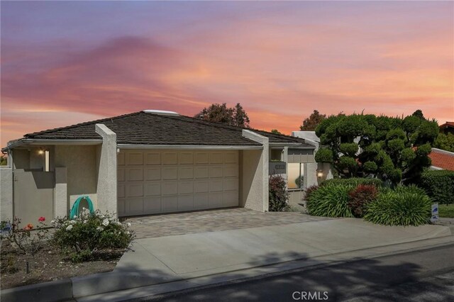 1917 Via Estudillo, Palos Verdes Estates, CA 90274 - ranch-style home featuring a garage, driveway, and stucco siding