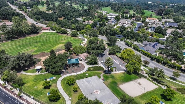 2564 Lunes Ln, Verne, CA 91750 - aerial view of property and surrounding area with a tree filled landscape
