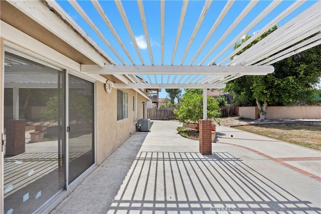 4706 Crestmont Pl, Oceanside, CA 92056 - fenced backyard featuring a patio area and a pergola