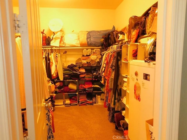 10947 Mesa Linda St, Victorville, CA 92392 - walk in closet with carpet flooring