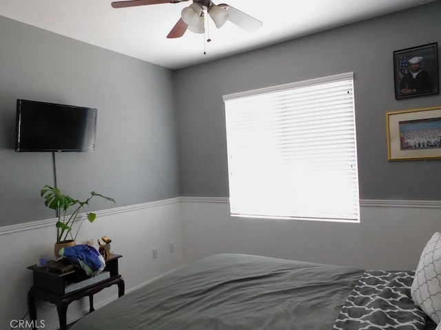 10947 Mesa Linda St, Victorville, CA 92392 - bedroom with multiple windows and a ceiling fan