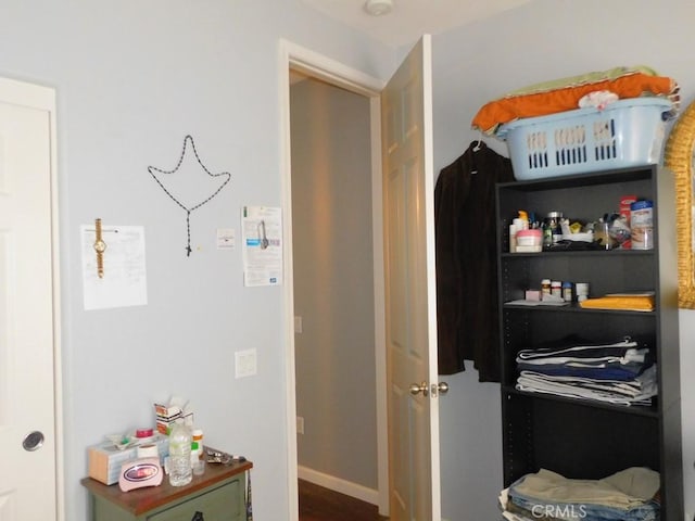 10947 Mesa Linda St, Victorville, CA 92392 - bedroom featuring baseboards and wood finished floors