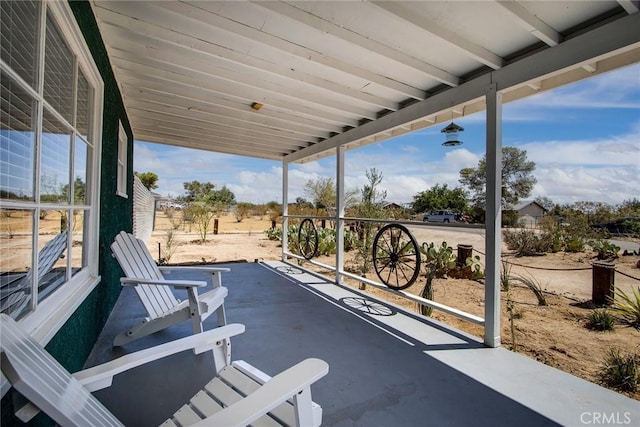 4574 Avenida Del Sol, Joshua Tree, CA 92252 - view of patio / terrace