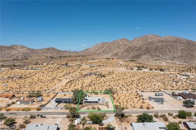 4574 Avenida Del Sol, Joshua Tree, CA 92252 - view of mountain backdrop with rural landscape