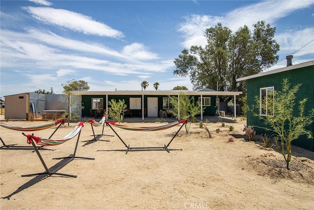 4574 Avenida Del Sol, Joshua Tree, CA 92252 - back of property