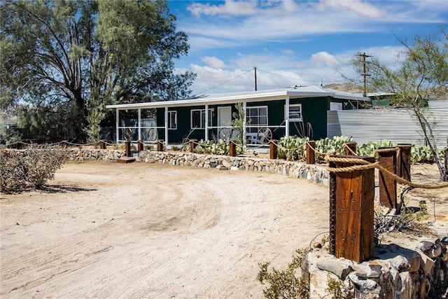 4574 Avenida Del Sol, Joshua Tree, CA 92252 - view of manufactured / mobile home