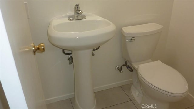 708 N Montebello Blvd, Montebello, CA 90640 - bathroom with toilet and tile patterned floors