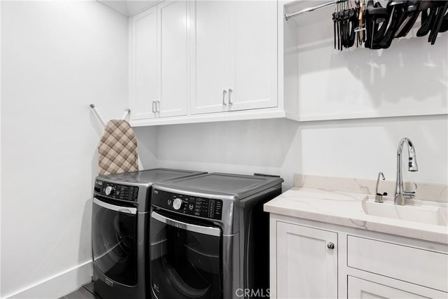 4164 Sunnyslope Ave, Sherman Oaks, CA 91423 - laundry area with cabinet space and independent washer and dryer
