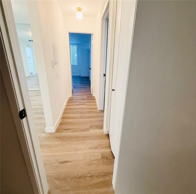 4170 Elm Ave Unit 213, Long Beach, CA 90807 - hall featuring light wood-style flooring and baseboards