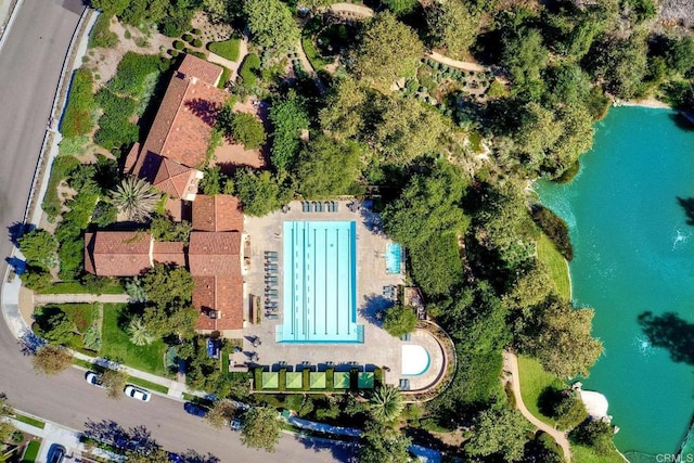 6925 Tourmaline, Carlsbad, CA 92009 - aerial view of property and surrounding area with a large body of water