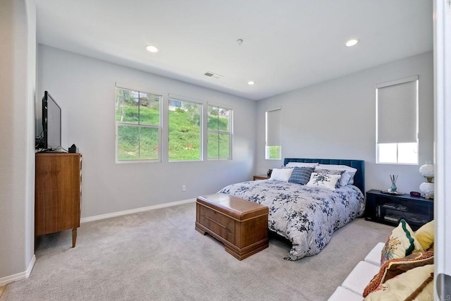 6925 Tourmaline, Carlsbad, CA 92009 - bedroom featuring carpet floors and recessed lighting