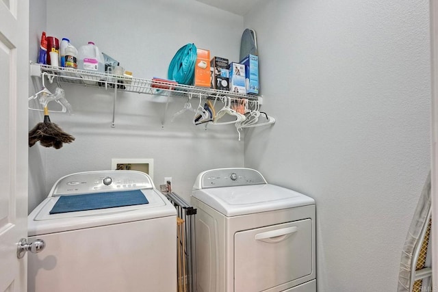 6925 Tourmaline, Carlsbad, CA 92009 - laundry room with washing machine and dryer