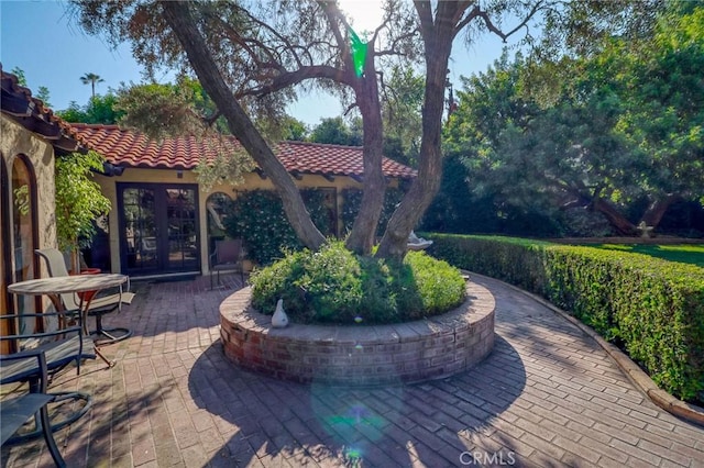 2033 Benbow Pl, Riverside, CA 92506 - view of patio with french doors