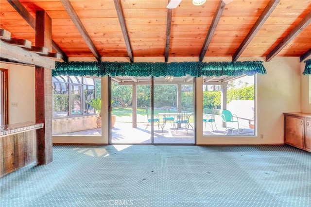 2033 Benbow Pl, Riverside, CA 92506 - unfurnished room featuring carpet flooring and wooden ceiling