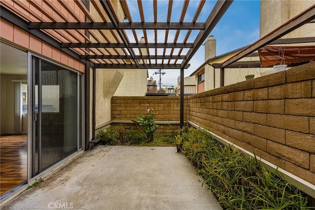 14000 Cerise Ave, Hawthorne, CA 90250 - fenced backyard with a patio and a pergola