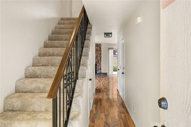 14000 Cerise Ave, Hawthorne, CA 90250 - stairway with wood finished floors