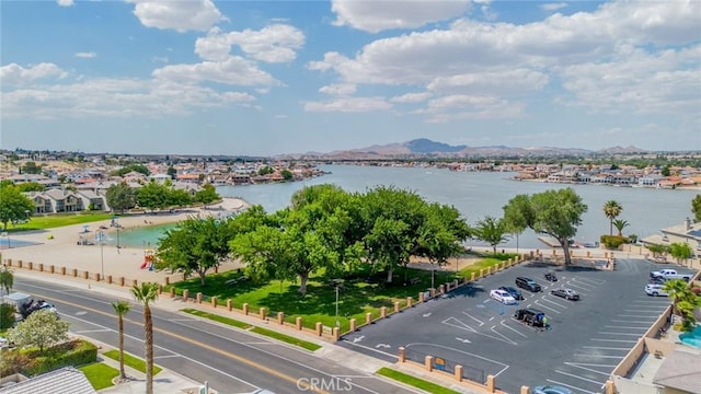 18210 Deauville Dr, Victorville, CA 92395 - drone / aerial view of a water and mountain view