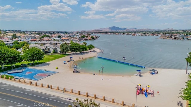 18210 Deauville Dr, Victorville, CA 92395 - aerial view of a water and mountain view