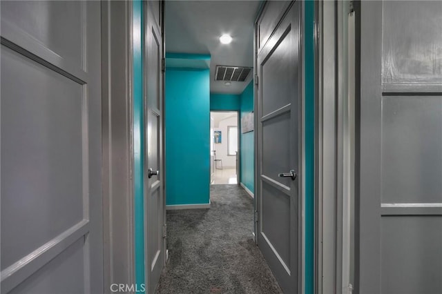 2120 N Rose St, Burbank, CA 91505 - hall with dark colored carpet