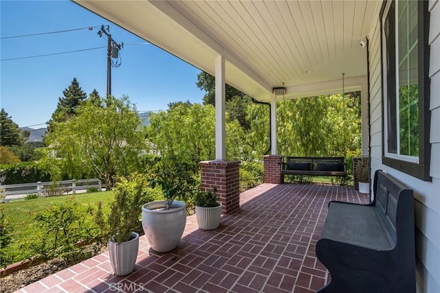 16261 Pineview Rd, Canyon Country, CA 91387 - view of covered porch