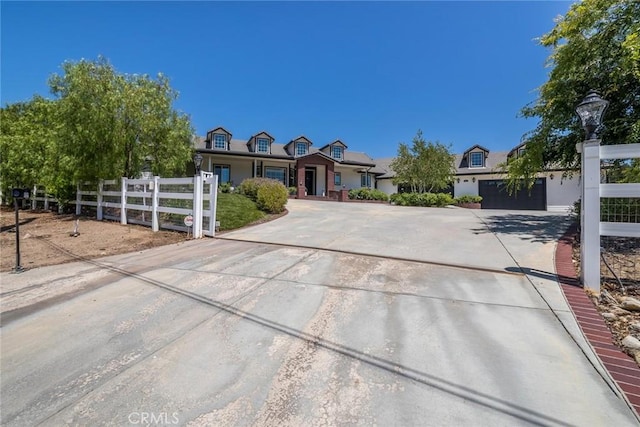 16261 Pineview Rd, Canyon Country, CA 91387 - view of front of home with concrete driveway and a gate