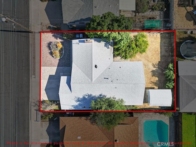 4760 73rd St, La Mesa, CA 91942 - view of property location with property boundaries highlighted