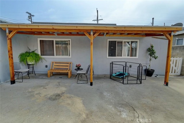 4519 Bresee Ave, Baldwin Park, CA 91706 - rear view of house featuring a patio