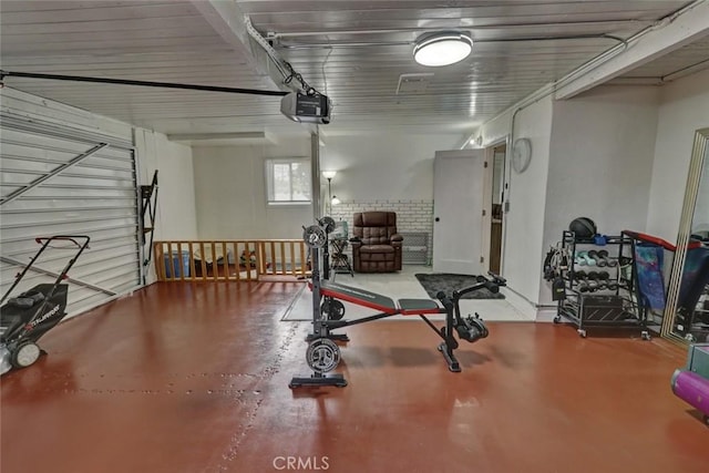 4519 Bresee Ave, Baldwin Park, CA 91706 - exercise area with a garage