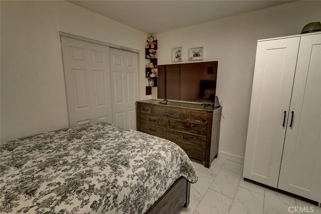 4519 Bresee Ave, Baldwin Park, CA 91706 - bedroom with light marble finish flooring and baseboards